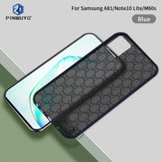 For Samsung Galaxy A81/Note10 Lite PINWUYO Series 2 Generation PC + TPU Water-resistant and Anti-drop All-inclusive Protective Case(Blue)