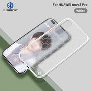 For Huawei nova7 Pro PINWUYO Series 2 Generation PC + TPU Water-resistant and Anti-drop All-inclusive Protective Case(white)