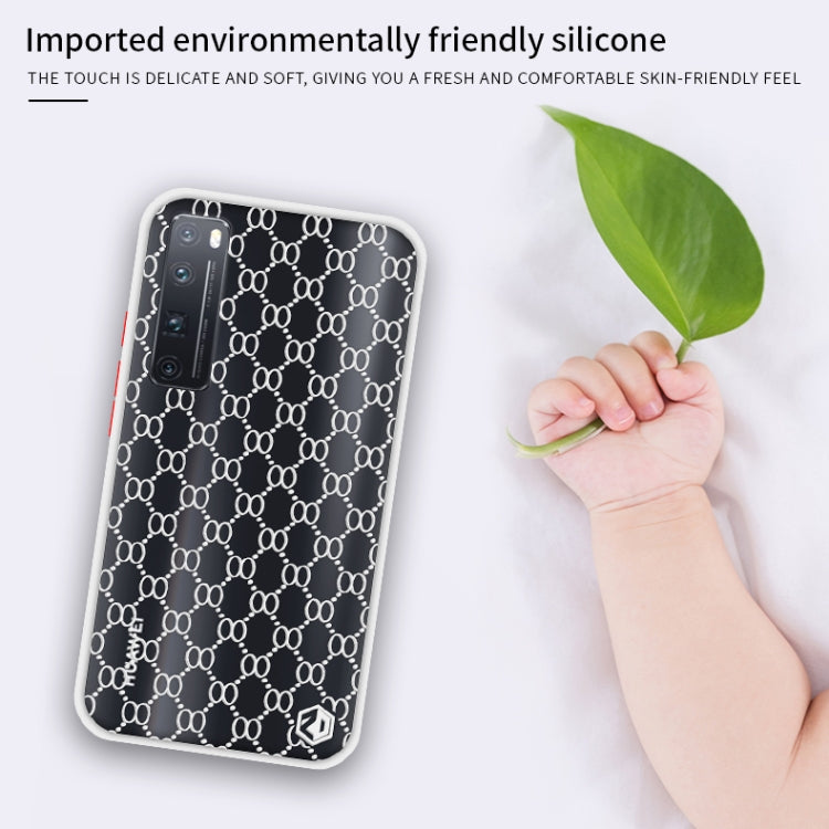 For Huawei nova7 Pro PINWUYO Series 2 Generation PC + TPU Water-resistant and Anti-drop All-inclusive Protective Case(white)
