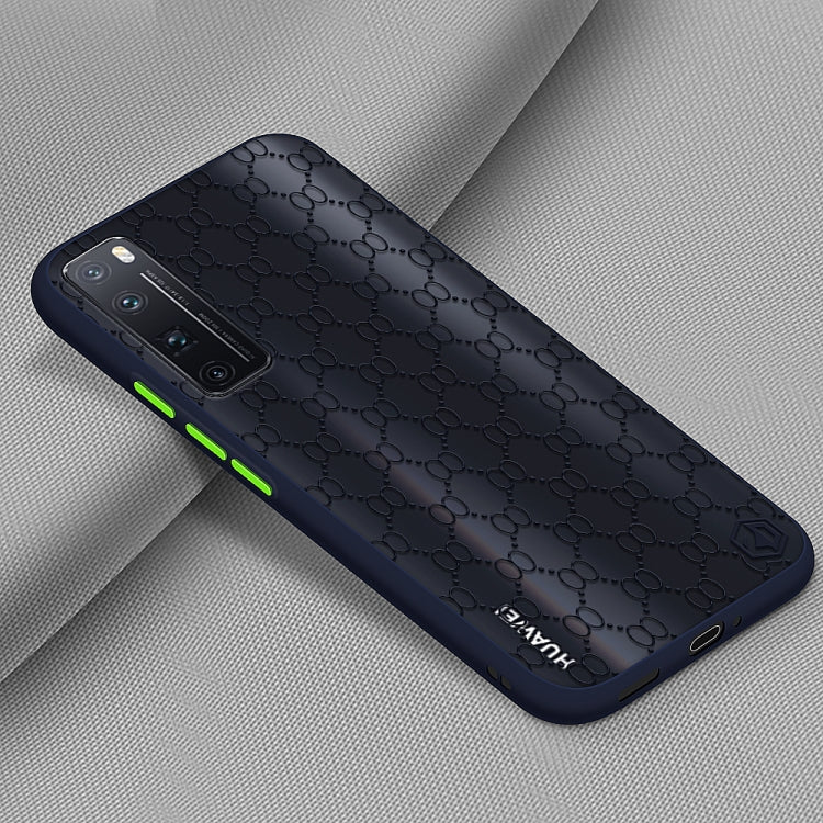 For Huawei nova7 Pro PINWUYO Series 2 Generation PC + TPU Waterproof and Anti-drop All-inclusive Protective Case(Blue) - free shipping - PMC TechLife - Order now!