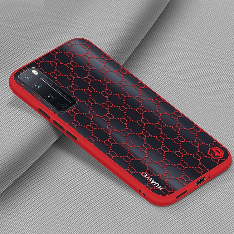 For Huawei nova7 Pro PINWUYO Series 2 Generation PC + TPU Waterproof and Anti-drop All-inclusive Protective Case(Red) - free shipping - PMC TechLife - Order now!