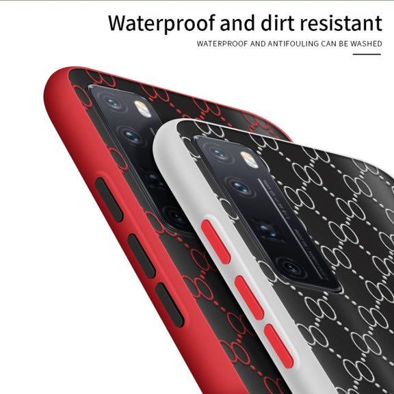 For Huawei nova7 Pro PINWUYO Series 2 Generation PC + TPU Water-resistant and Anti-drop All-inclusive Protective Case(Red)