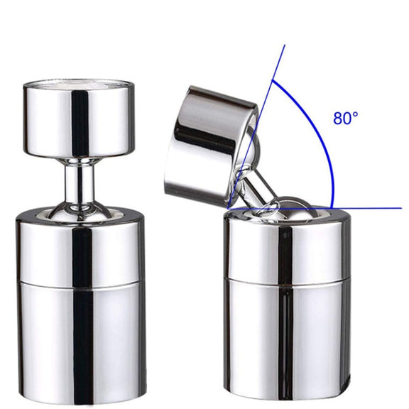 Dual-Function Faucet Spout Bubbler Splash-Proof Two-Function Kitchen Copper Filter, interface:External