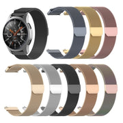 18mm Milan Stainless Steel Mesh Watch Band(Gray)
