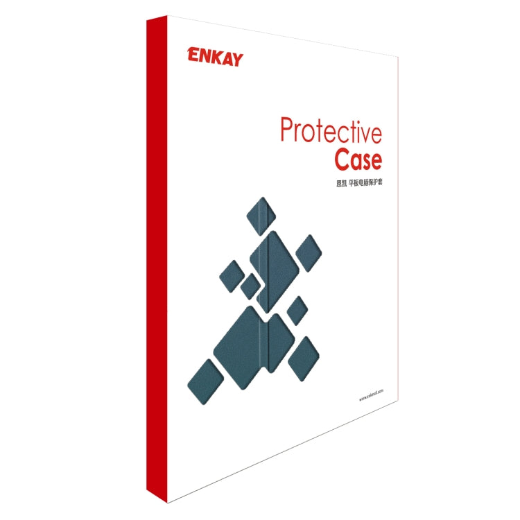 For Samsung Galaxy Tab S6 Lite P610 / P615 / Tab S6 Lite 2022 / P613 / P619 ENKAY Leather Smart Tablet Case with Pen Slot(Light Blue)