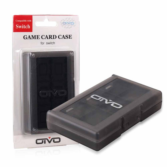 OIVO IV-SW029 24in1 Game Memory Card Storage Box Card Case Holder For Nintendo Switch(Grey) - Others by OIVO | Online Shopping South Africa | PMC Jewellery | Buy Now Pay Later Mobicred