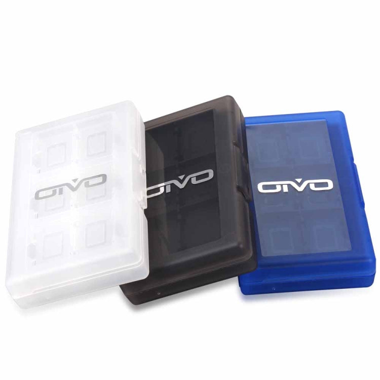 OIVO IV-SW029 24in1 Game Memory Card Storage Box Card Case Holder For Nintendo Switch(Grey) - Others by OIVO | Online Shopping South Africa | PMC Jewellery | Buy Now Pay Later Mobicred