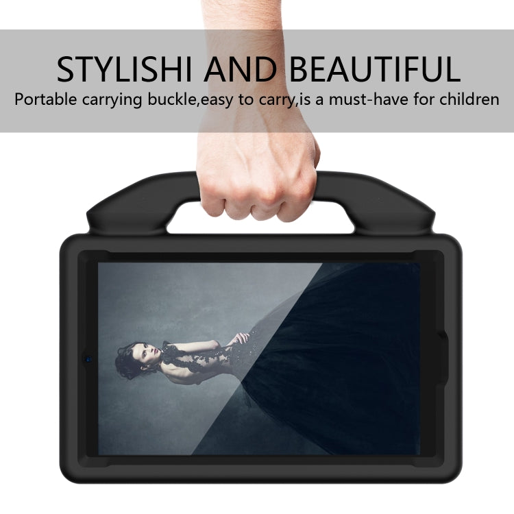 For Huawei MatePad T 8 2020 EVA Shockproof Protective Case with Thumb Holder(Black) - Huawei by PMC TechLife | Online Shopping South Africa | PMC TechLife | Buy Now Pay Later Mobicred