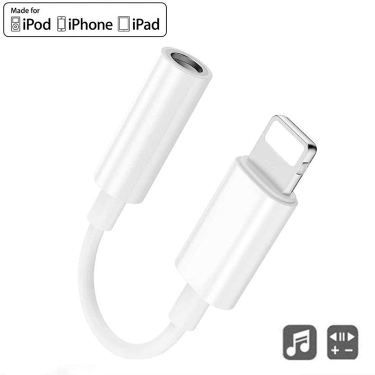 Zs-kl21836 2 PCS 8 Pin to 3.5mm Earphone Adapter Audio Adapter, Compatible with IOS 13 System