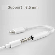 Zs-kl21836 2 PCS 8 Pin to 3.5mm Earphone Adapter Audio Adapter, Compatible with IOS 13 System