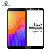 For Huawei  Y5P/Y5 Prime PINWUYO 9H 2.5D Full Screen Tempered Glass Film(Black)