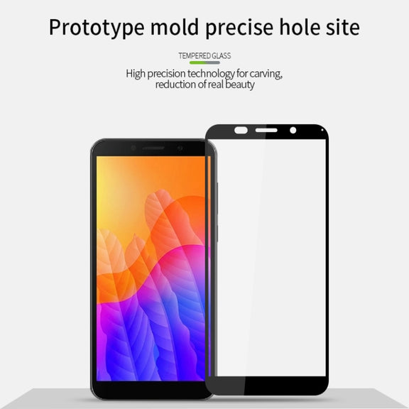 For Huawei  Y5P/Y5 Prime PINWUYO 9H 2.5D Full Screen Tempered Glass Film(Black)