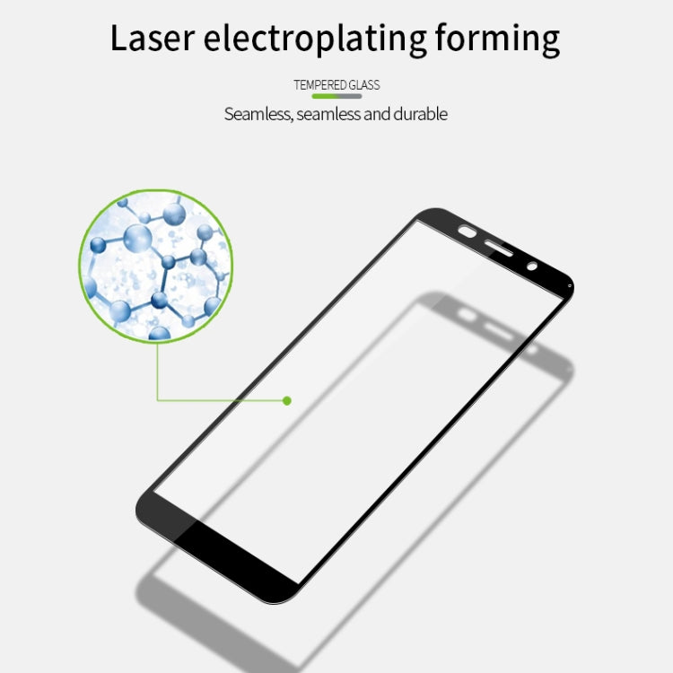 For Huawei  Y5P/Y5 Prime PINWUYO 9H 2.5D Full Screen Tempered Glass Film(Black)