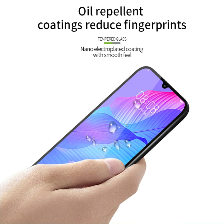 For Huawei Y8P / P smart S PINWUYO 9H 2.5D Full Screen Tempered Glass Film(Black) - Huawei Tempered Glass by PINWUYO | Online Shopping South Africa | PMC TechLife | Buy Now Pay Later Mobicred
