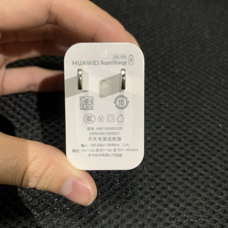 Original Huawei HW-100400C00 For Huawei P30 / Mate 30 / Mate 20 Fast Charge & Huawei Mobile Phone 40W USB Charger, CN Plug - free shipping - PMC TechLife - Order now!