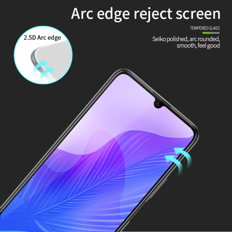 For Huawei Enjoy 20 Pro / Enjoy Z / Honor30 Lite PINWUYO 9H 2.5D Full Screen Tempered Glass Film(Black) - Huawei Tempered Glass by PINWUYO | Online Shopping South Africa | PMC TechLife | Buy Now Pay Later Mobicred