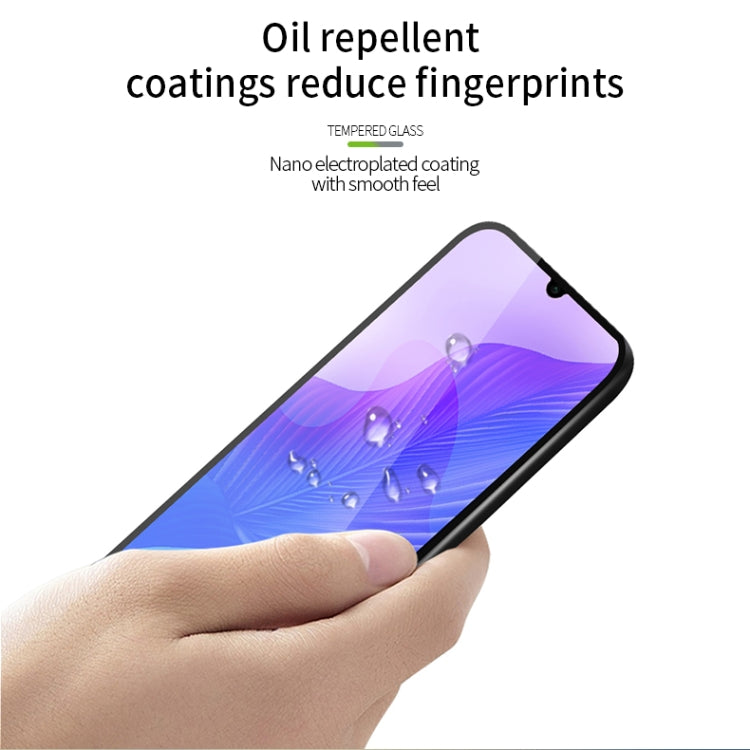 For Huawei Enjoy 20 Pro / Enjoy Z / Honor30 Lite PINWUYO 9H 2.5D Full Screen Tempered Glass Film(Black) - Huawei Tempered Glass by PINWUYO | Online Shopping South Africa | PMC TechLife | Buy Now Pay Later Mobicred