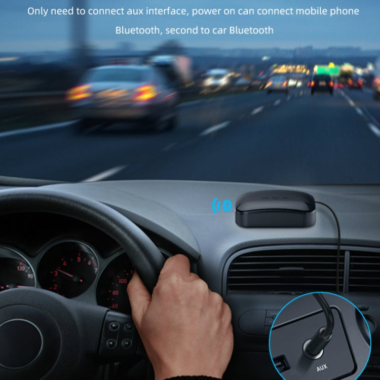 B20 NFC Bluetooth 5.0 Music Receiver Car Bluetooth Receiver, Support Hands-free Call & TF Vard & U Disk - Audio Receiver Transmitter by PMC TechLife | Online Shopping South Africa | PMC TechLife