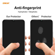 For Xiaomi Mi 10 Lite /Redmi 10X 5G 10 PCS ENKAY Hat-Prince Full Glue 0.26mm 9H 2.5D Tempered Glass Full Coverage Film