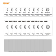For Redmi Note 9S / Note 9 Pro 10 PCS ENKAY Hat-Prince Full Glue 0.26mm 9H 2.5D Tempered Glass Full Coverage Film