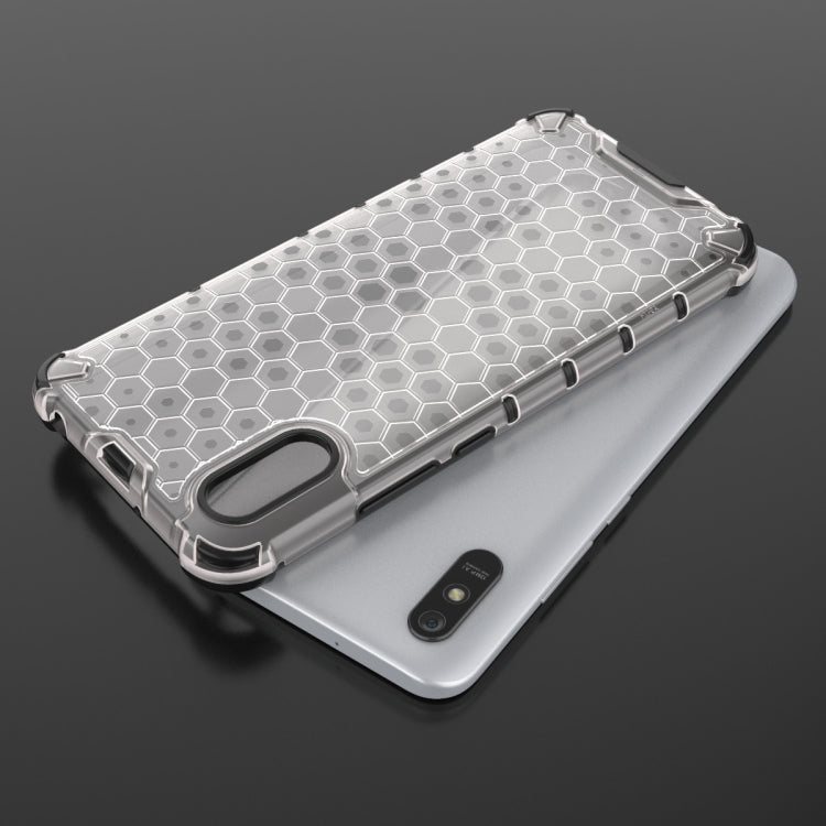 For Xiaomi Redmi 9A Shockproof Honeycomb PC + TPU Case(Green) - free shipping - PMC TechLife - Order now!