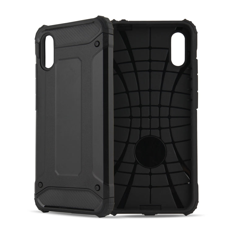 For Xiaomi Redmi 9A Magic Armor TPU + PC Combination Case(Black) - free shipping - PMC TechLife - Order now!