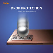 For Samsung Galaxy Note20 Ultra 2 PCS Hat-Prince ENKAY 0.2mm 9H 2.15D Round Edge Rear Camera Lens Tempered Glass Film Protector