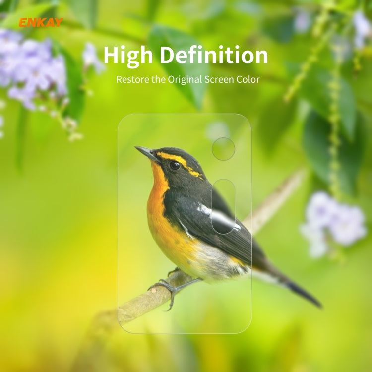 For Samsung Galaxy Note20 Ultra 2 PCS Hat-Prince ENKAY 0.2mm 9H 2.15D Round Edge Rear Camera Lens Tempered Glass Film Protector - For Samsung by ENKAY | Online Shopping South Africa | PMC TechLife | Buy Now Pay Later Mobicred