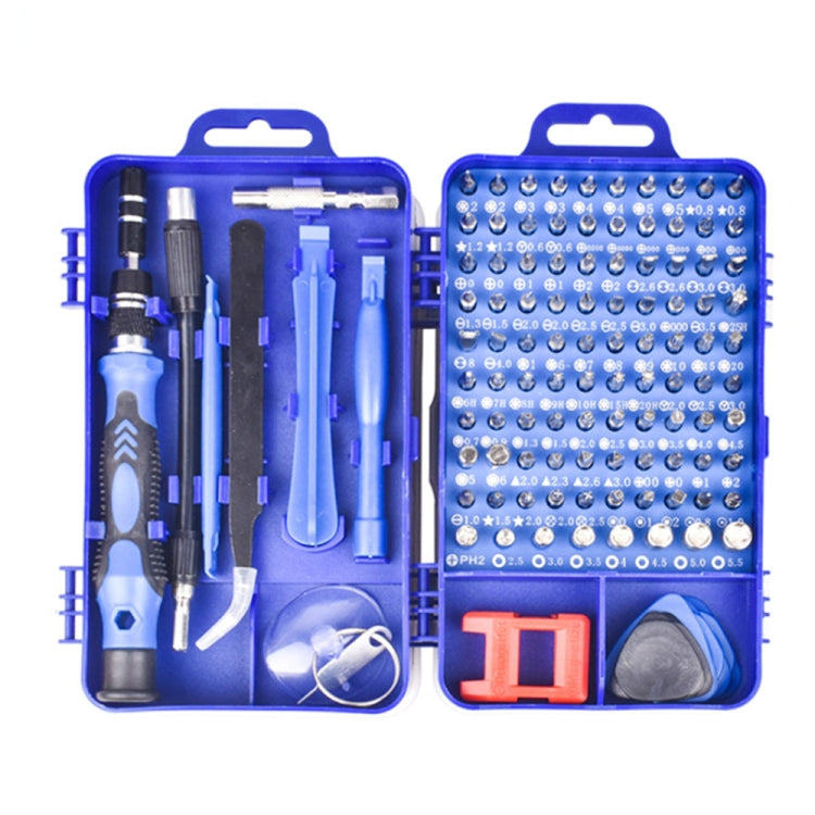 115 in 1 Precision Screw Driver Mobile Phone Computer Disassembly Maintenance Tool Set(Blue) - Screwdriver Set by PMC TechLife | Online Shopping South Africa | PMC TechLife