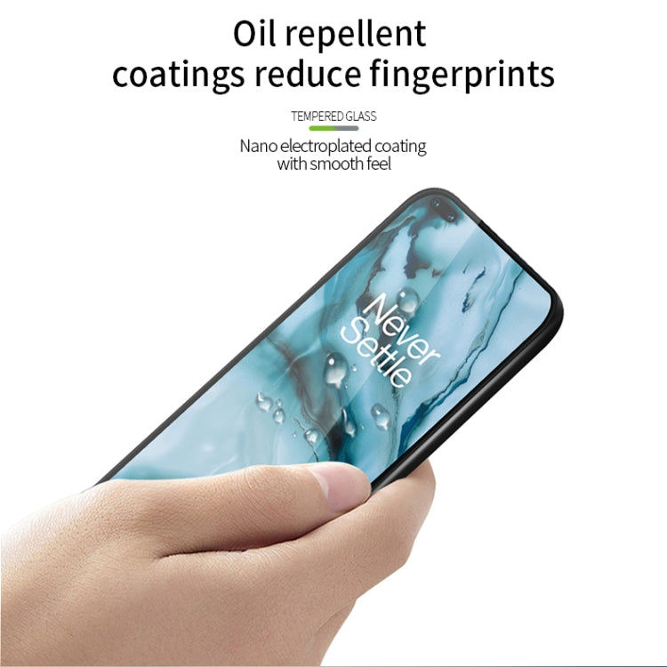 For OnePlus Nord PINWUYO 9H 3D Curved Full Screen Explosion-proof Tempered Glass Film(Black) - free shipping - PMC TechLife - Order now!