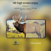 For OnePlus Nord PINWUYO 9H 3D Curved Full Screen Explosion-proof Tempered Glass Film(Black)