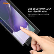 For Samsung Galaxy Note 20 Ultra 2 PCS ENKAY Hat-Prince 3D Full Screen PET Curved Hot Bending HD Screen Protector Soft Film(Transparent)