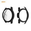 For Huawei Watch GT 2 42mm ENKAY Hat-Prince ENK-AC8201 Full Coverage PC Frosted Case + 9H Tempered Glass Protector(Black) - Watch Cases by ENKAY