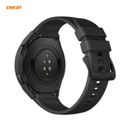 For Huawei Watch GT 2e 46mm ENKAY Hat-Prince ENK-AC8203 Full Coverage PC Frosted Case + 9H Tempered Glass Film(Pink) - Watch Cases by ENKAY