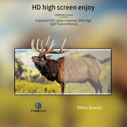 For Samsung Galaxy Note20 Ultra PINWUYO 9H 3D Hot Bending Tempered Glass Film（Ultrasonic fingerprint unlock）(Black)
