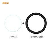 For Samsung Galaxy Active 2 40mm 2 PCS ENKAY Hat-Prince 3D Full Screen Soft PC Edge + PMMA HD Screen Protector Film