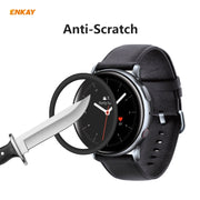 For Samsung Galaxy Active 2 44mm 2 PCS ENKAY Hat-Prince 3D Full Screen Soft PC Edge + PMMA HD Screen Protector Film