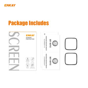 2 PCS For Fitbit Versa 3 / Fitbit Sense ENKAY Hat-Prince 3D Full Screen Soft PC Edge + PMMA HD Screen Protector Film