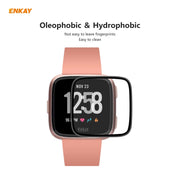 5 PCS For Fitbit Versa 3 / Fitbit Sense ENKAY Hat-Prince 3D Full Screen Soft PC Edge + PMMA HD Screen Protector Film