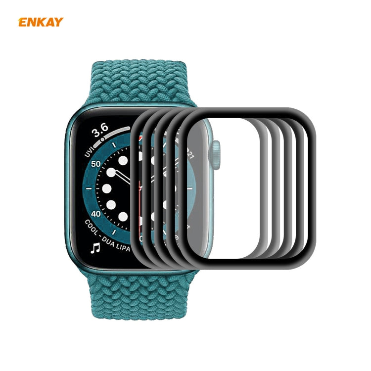 For Apple Watch 6/5/4/SE 40mm 5 PCS ENKAY Hat-Prince 3D Full Screen Soft PC Edge + PMMA HD Screen Protector Film - free shipping - PMC TechLife - Order now!