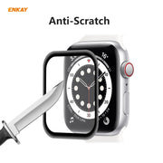 For Apple Watch 6/5/4/SE 44mm 10 PCS ENKAY Hat-Prince 3D Full Screen Soft PC Edge + PMMA HD Screen Protector Film
