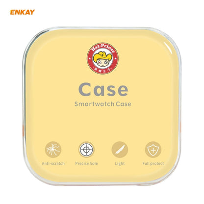 For Fitbit Versa 3 / Fitbit Sense ENKAY Hat-Prince ENK-AC8208 Full Coverage Electroplate TPU Soft Case(Silver) - Watch Cases by ENKAY | Online Shopping South Africa | PMC Jewellery | Buy Now Pay Later Mobicred
