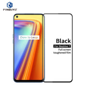 For OPPO Realme7 PINWUYO 9H 2.5D Full Screen Tempered Glass Film(Black)