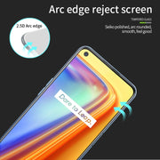 For OPPO Realme7 PINWUYO 9H 2.5D Full Screen Tempered Glass Film(Black)