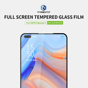 For OPPO Reno4Z PINWUYO 9H 2.5D Full Screen Tempered Glass Film(Black)