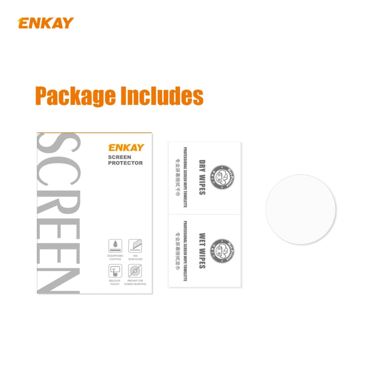 10 PCS Compatible with Garmin Compatible witherunner 745 ENKAY Hat-Prince 0.2mm 9H 2.15D Curved Edge Tempered Glass Film - free shipping - PMC TechLife - Order now!