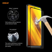 For Xiaomi Poco X3 / X3 NFC 10 PCS ENKAY Hat-Prince Full Glue 0.26mm 9H 2.5D Tempered Glass Full Coverage Film