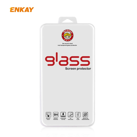 For Samsung Galaxy A42 5G ENKAY Hat-Prince 0.26mm 9H 2.5D Curved Edge Tempered Glass Film