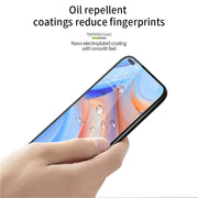 For OPPO Reno4 Z PINWUYO 9H 3D Curved Full Screen Explosion-proof Tempered Glass Film(Black)