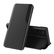 For Samsung Galaxy Note 10 Plus Attraction Flip Holder Leather Phone Case(Black)